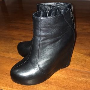 Jeffrey Campbell Pixie Platform Wedge Bootie
